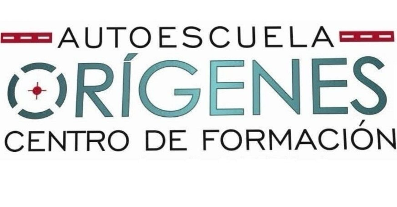 Logotipo de autoescuela orígenes